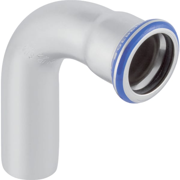 Geberit Mapress Edelstahl Bogen 90Gr d22 mit Einschubende