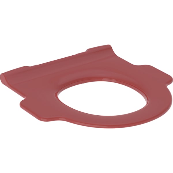 Geberit Bambini WC-Sitzring für Kinder mit Stützfunkt., karminrot