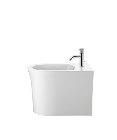 Duravit Standbidet White Tulip, 580mm, Weiß m.ÜL, m.HLB, 1 HL, BTW, WGL