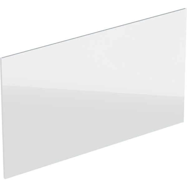 Geberit Schubl.-Front für Acanto Unterschrank für WT B:90cm, weiß / Glas