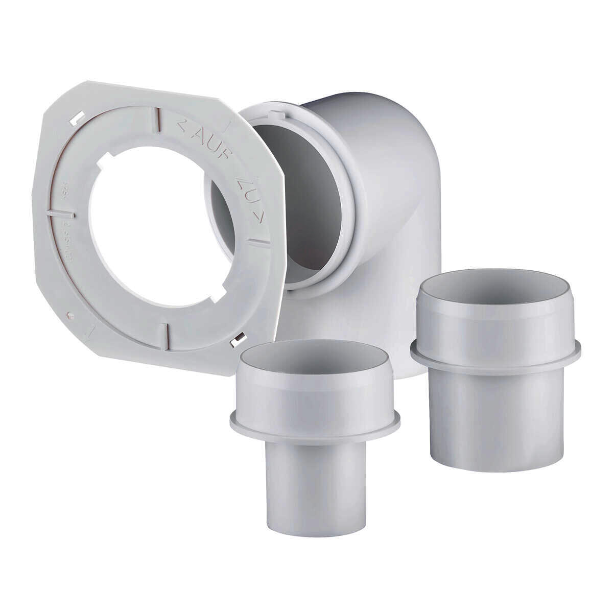 Helios ELS-WCS WC-Anbindungsset z.ELS-GU/-GUBA, Winkel, Stutzen, Deckel