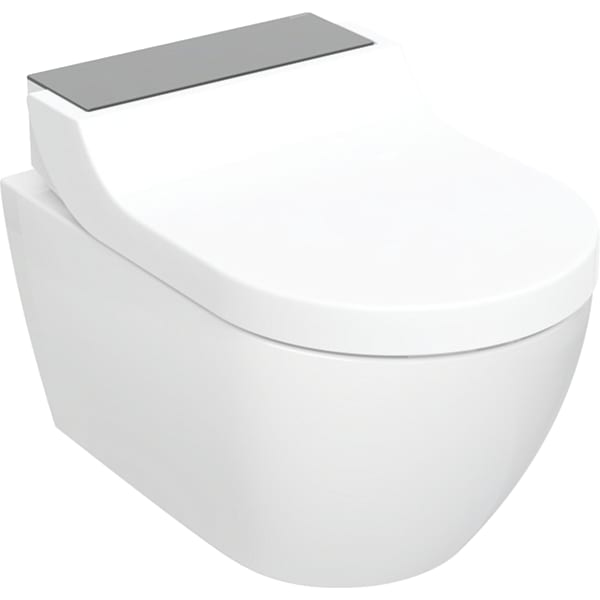 Geberit AquaClean Tuma Comfort WC-Komplettanlage Wand-WC Glas schwarz