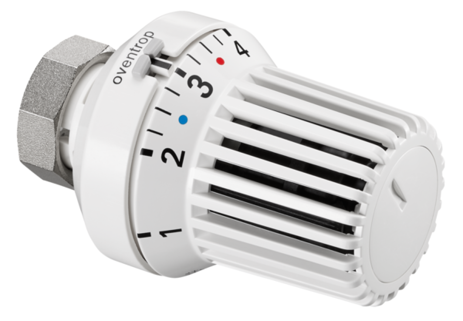 OVENTROP-Thermostat "Uni XH" 7-28 C, 0 * 1-5, Flüssig-Fühler, weiß