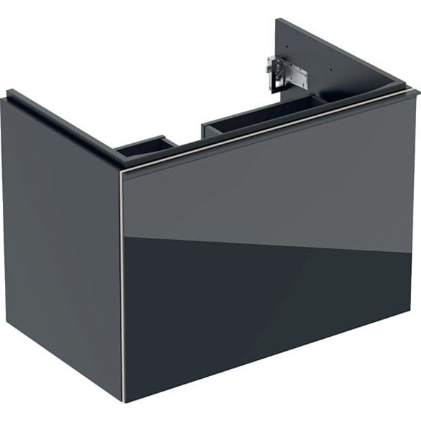 Geberit Acanto Unterschrank für WT, 1 Schubl. 1 Innenschubl., 74x53,5x47,5cm, schwarz Geberit Acanto Unterschrank für WT, 1 Schubl. 1 Innenschubl., 74x53,5x47,5cm, schwarz