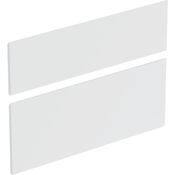 Geberit Set Schubladenfront f. US für MWT B:80cm, weiß matt