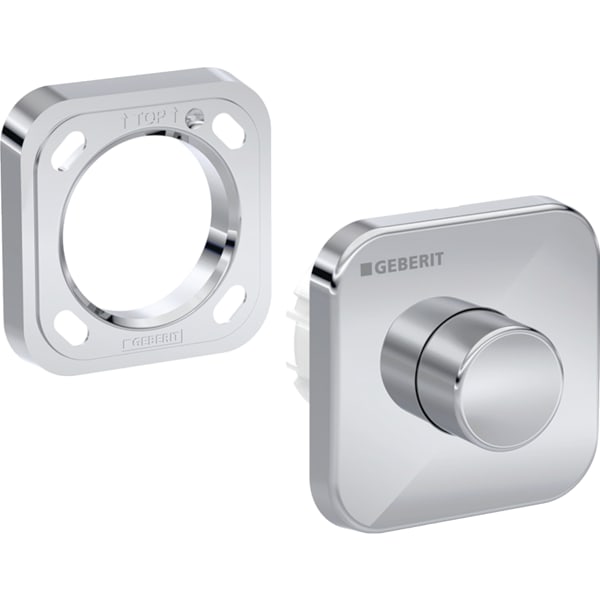 Geberit Handdrücker pneumatisch UP glanzverchromt
