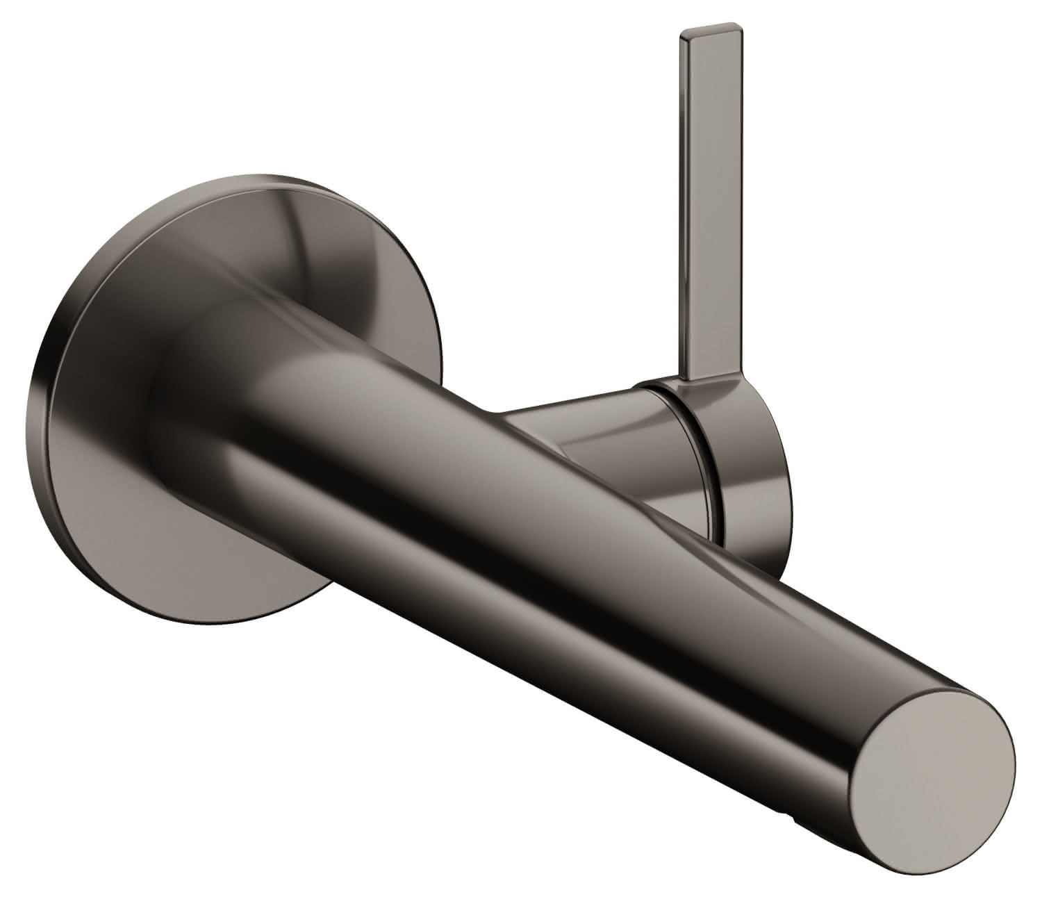 KEUCO EHM-WT-Mischer IXMO 59516, rund Wandmontage, 219 mm, Nickel gebürstet