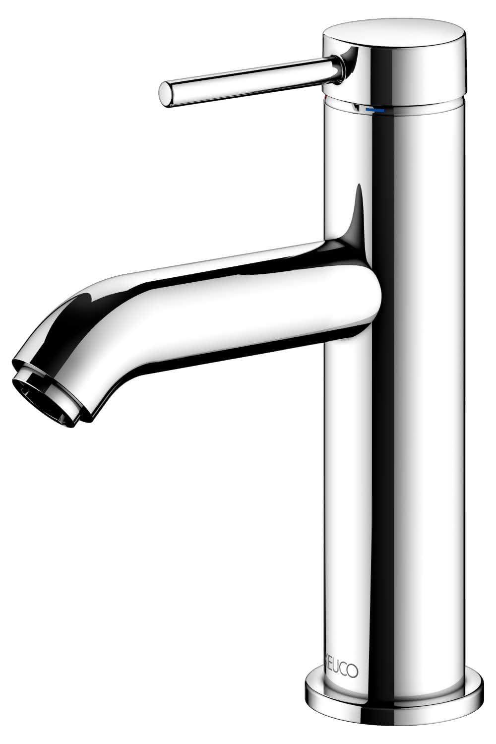 KEUCO EHM-WT-Mischer 100 IXMO 59502 o.Zug.-Ablgrt. Soft, Rosette r/e verchr.
