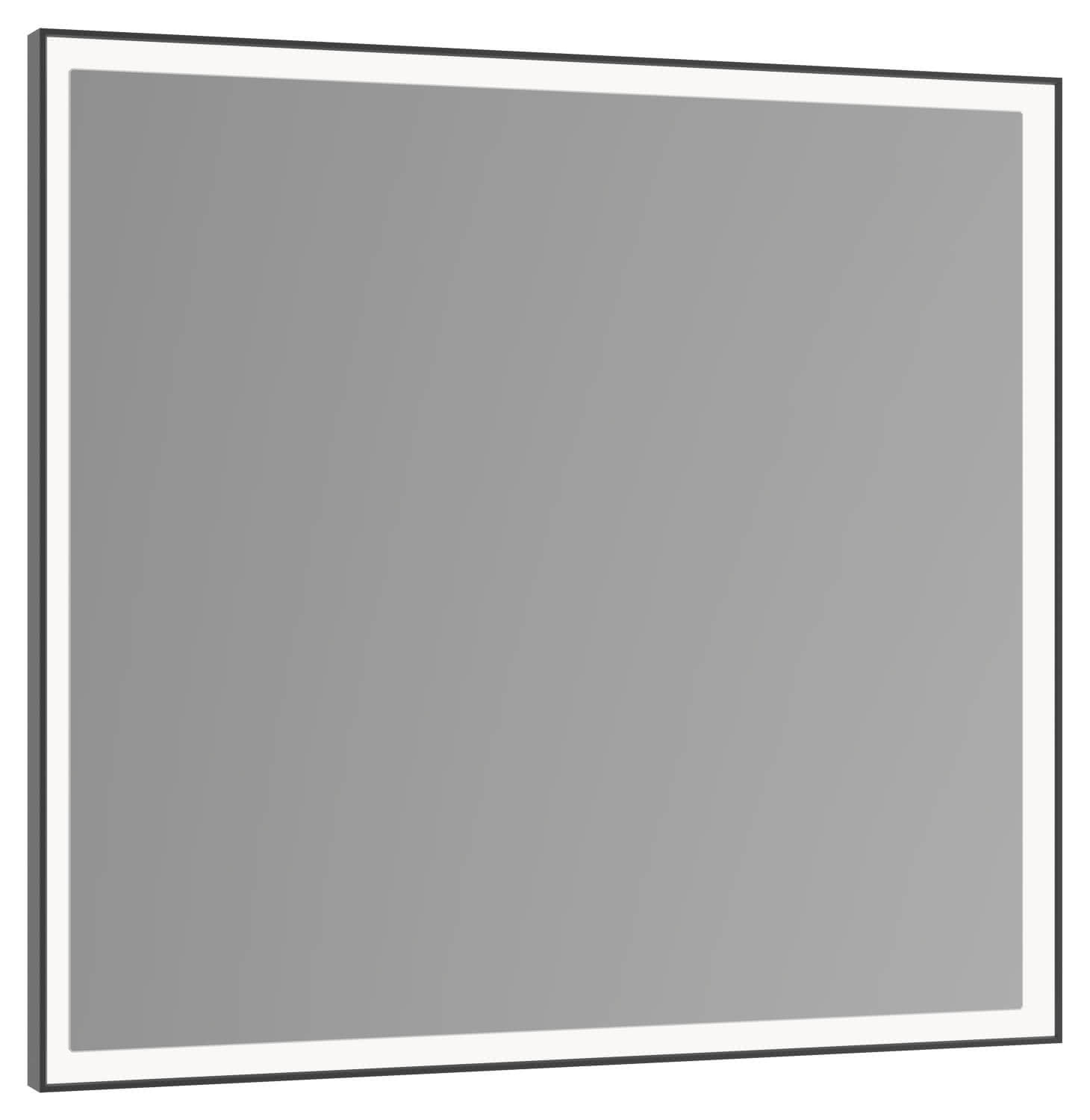 KEUCO LS R. Lumos 14598, Spiegelheizung,schw-elox.,700x650x60mm