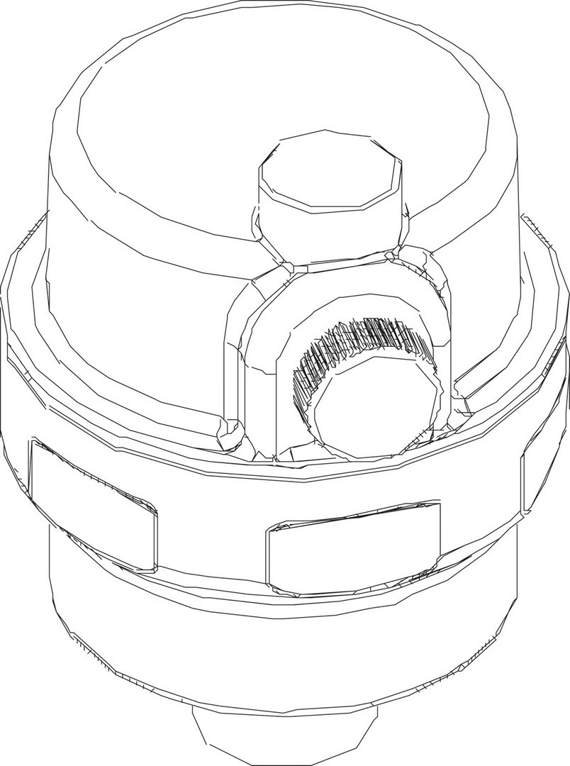 BOSCH Ersatzteil TTNR: 8738207572 Automatischer Entlüfter G 1/4"