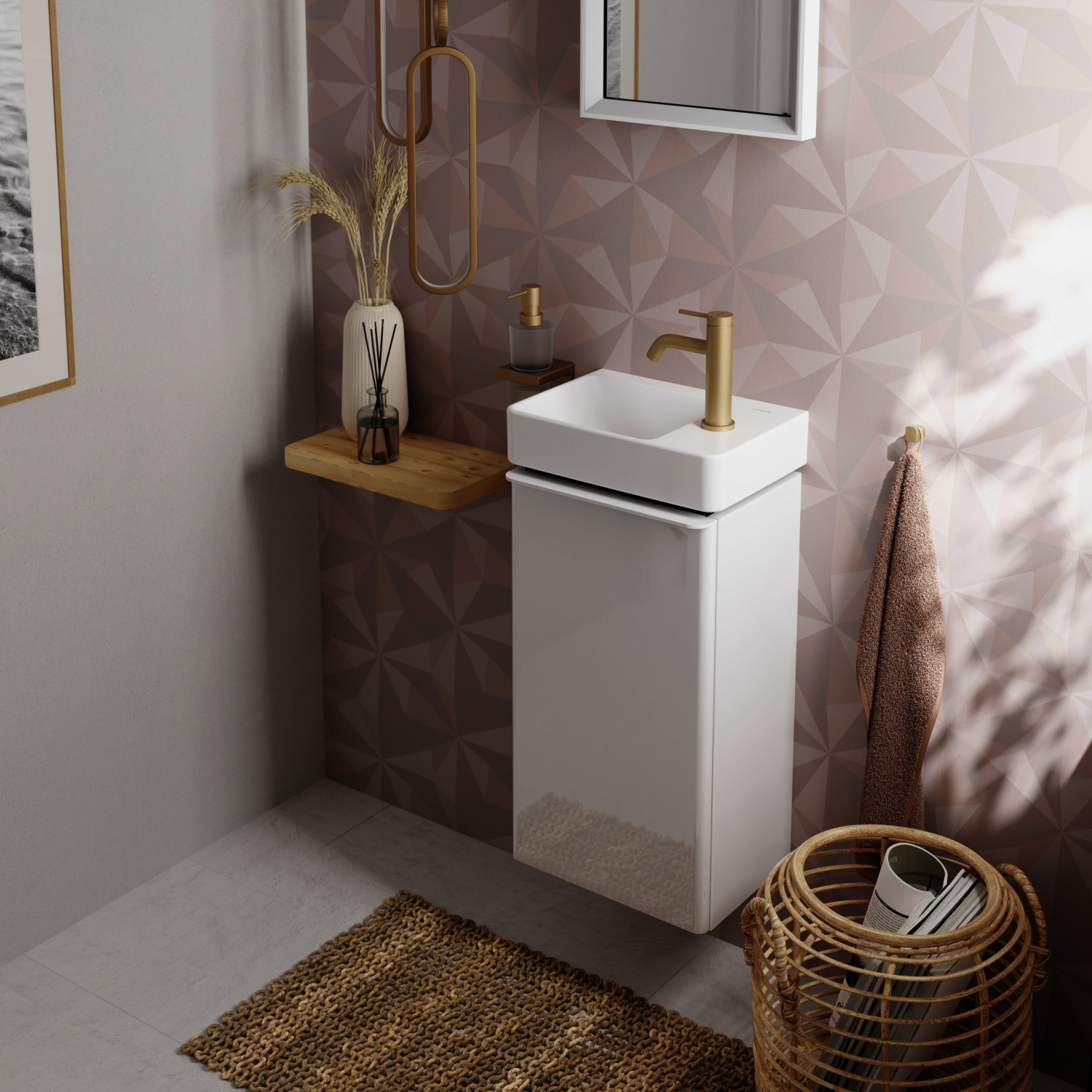 Hansgrohe WTM 80 Tecturis S CoolStart ohne Ablaufgarnitur BBR