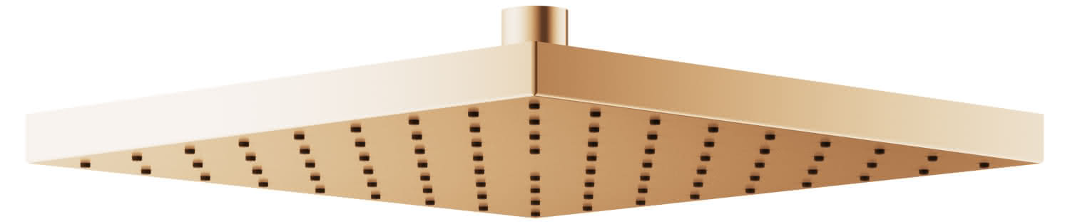 KEUCO Kopfbrause Edition 300 53086, eckig, 250 x 250 mm, Bronze gebürstet