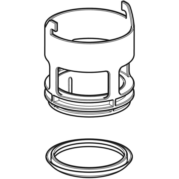 Geberit Typ 208 Basin für UP-SPK