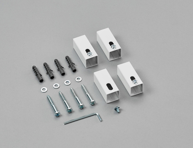 Zehnder Zubehör Wand-Montagezubehör Sonder-Lack, für Zehnder Quaro elektr.