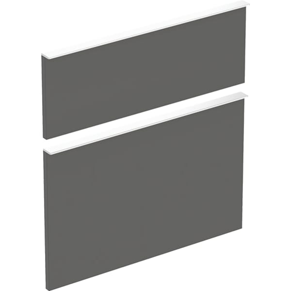 Geberit Set Schubladen Frt f. iCon US für WT Breite 60 cm, lava (2 St.)