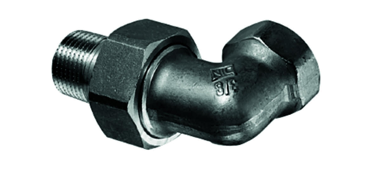 SCHELL Heizkörperverschr., Eckform 10bar, 1", messing