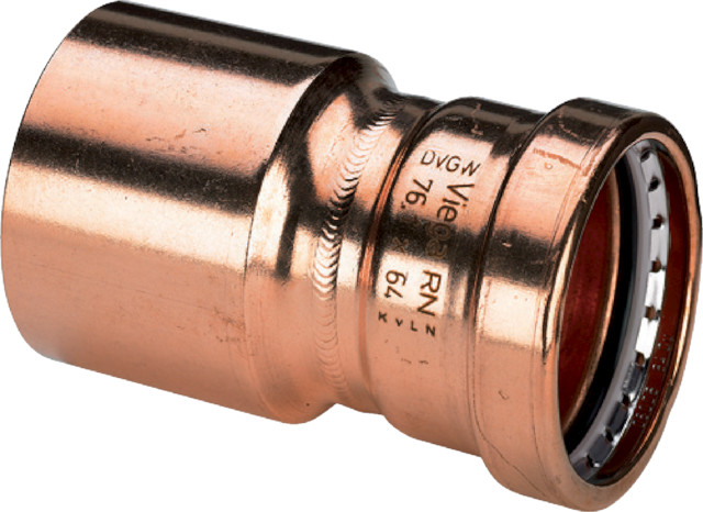Viega Reduzierstück Profipress XL 2415.1XL in 64,0x42mm Kupfer