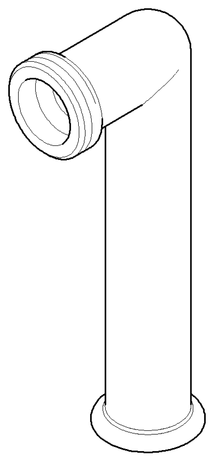 DO Anschluss ERSATZTEILE 091104016 121 x 47 x 28 mm Chrom