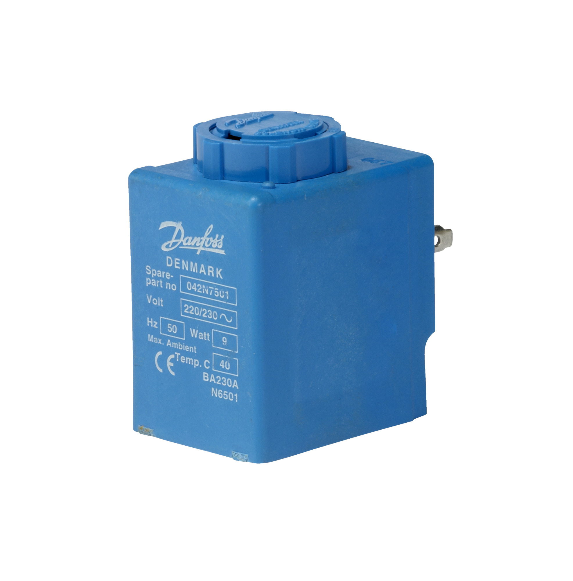 Danfoss Magnetspule, BA024A DIN Steckzungen, 24VAC, Multi-Pack