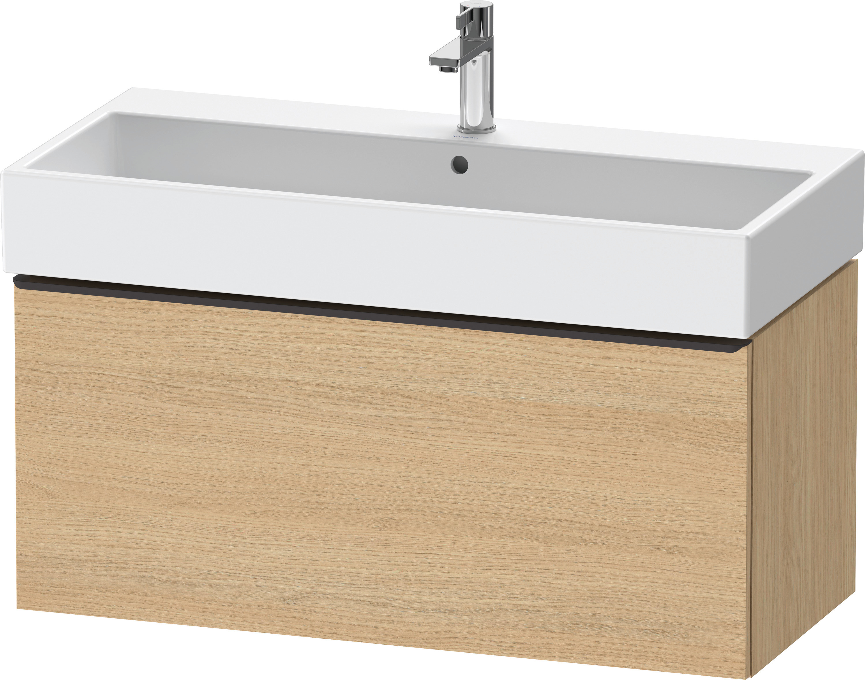 Duravit D-Neo WTU,Wdh,Ausz:1,Gr:Diamant Schw. 984x442x440mm,Natur Eiche Matt,Dekor