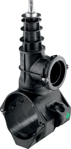 Viega Anbohrarmatur Geopress 9690TW in 63mm Rotguss und Kunststoff