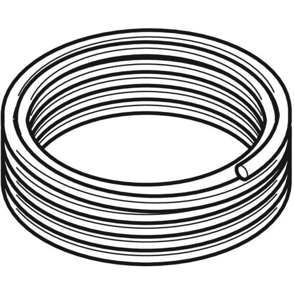Geberit Rohr für innenliegende Zirkulation PE-RT, d14x1,5, L:50m