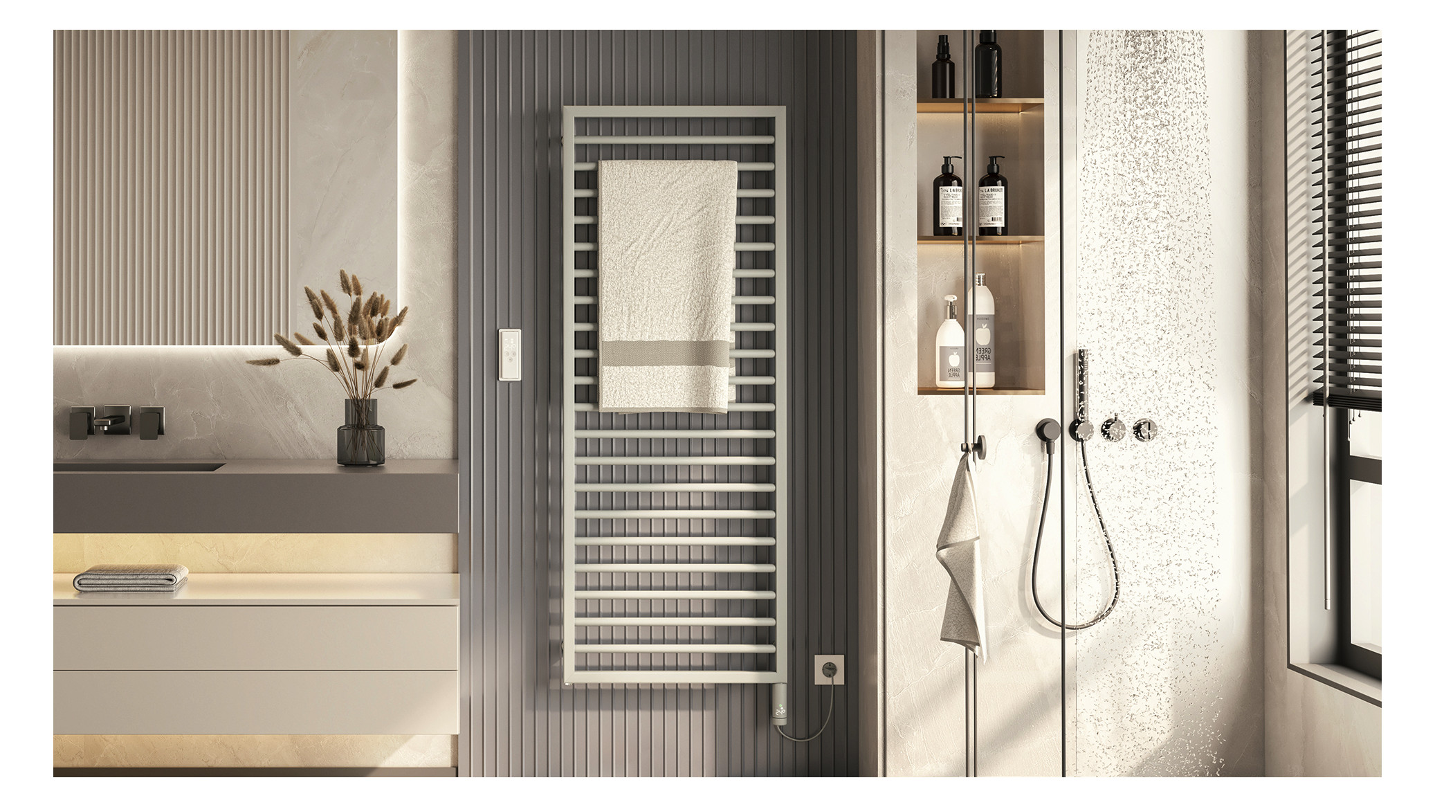 ZE Design-HK Subway elektr. IHC SUBCS180060ECZD 1965x70x604 Chrom