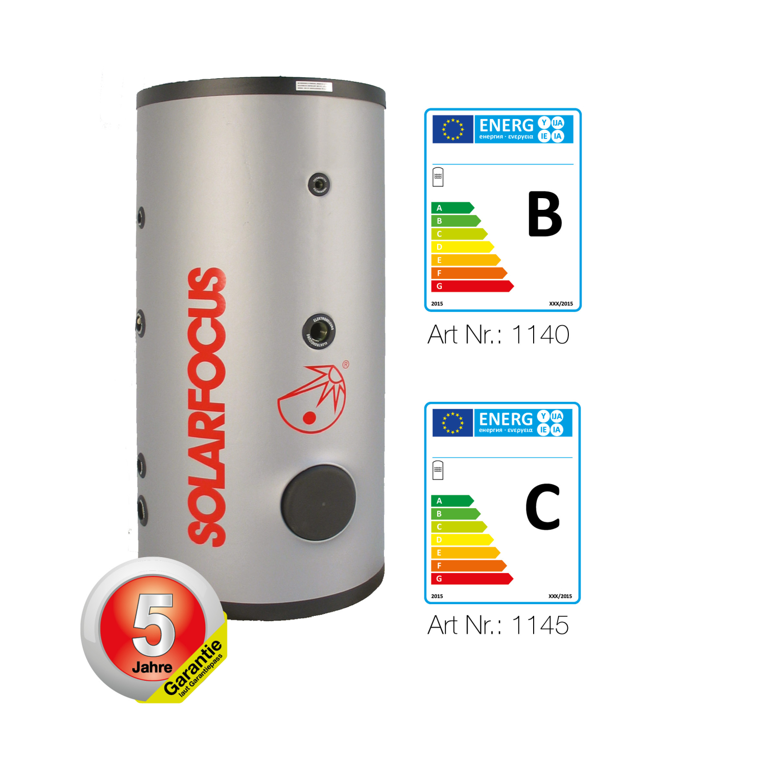 SOLARFOCUS TRINKWASSERSPEICHER monovalent 500 l "ECOLINE" SOLARFOCUS TRINKWASSERSPEICHER monovalent 500 l "ECOLINE"