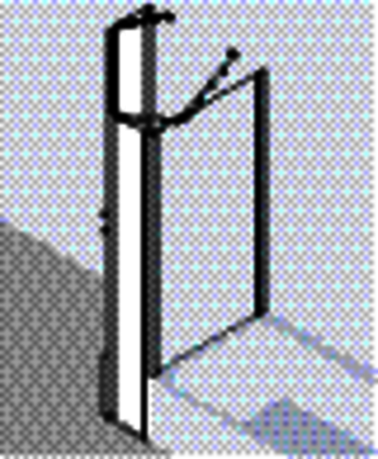 KR Kermi Fünfeck Ibiza 2000 B35 0800x 1850 BV: 770-785 SIMG ESG klar