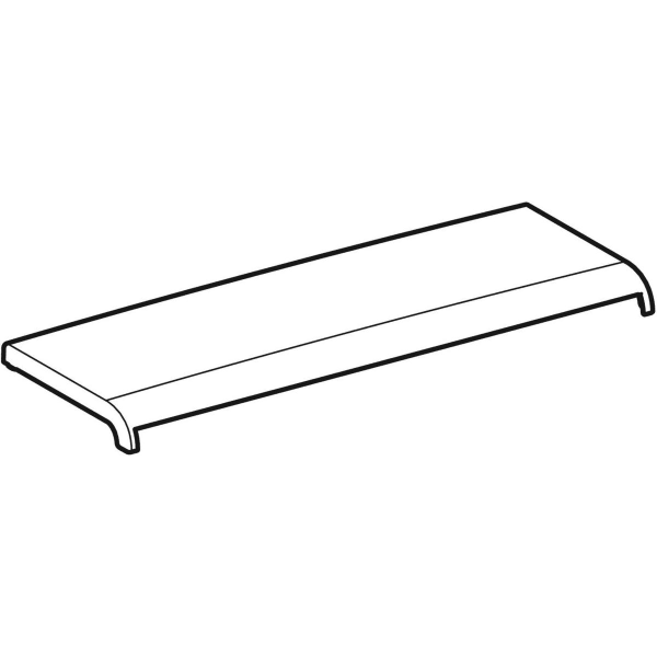 Geberit Designabdeckung oben f. Geberit AquaClean Mera, hgl.verchr.