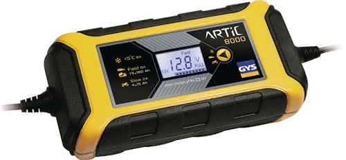 Batterieladegerät ARTIC 8000 12 V 2/8 A GYS Batterieladegerät ARTIC 8000 12 V 2/8 A GYS