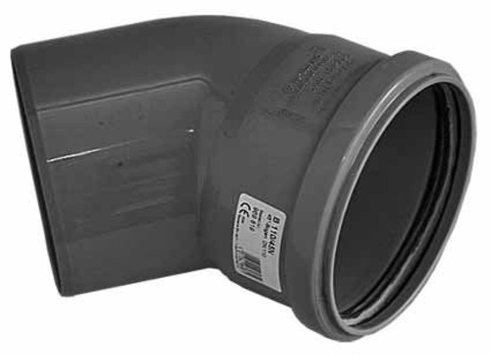 Brötje Abgas-Bogen 45 Grad -PPS B 110/45 f.SAS DN 110 neu