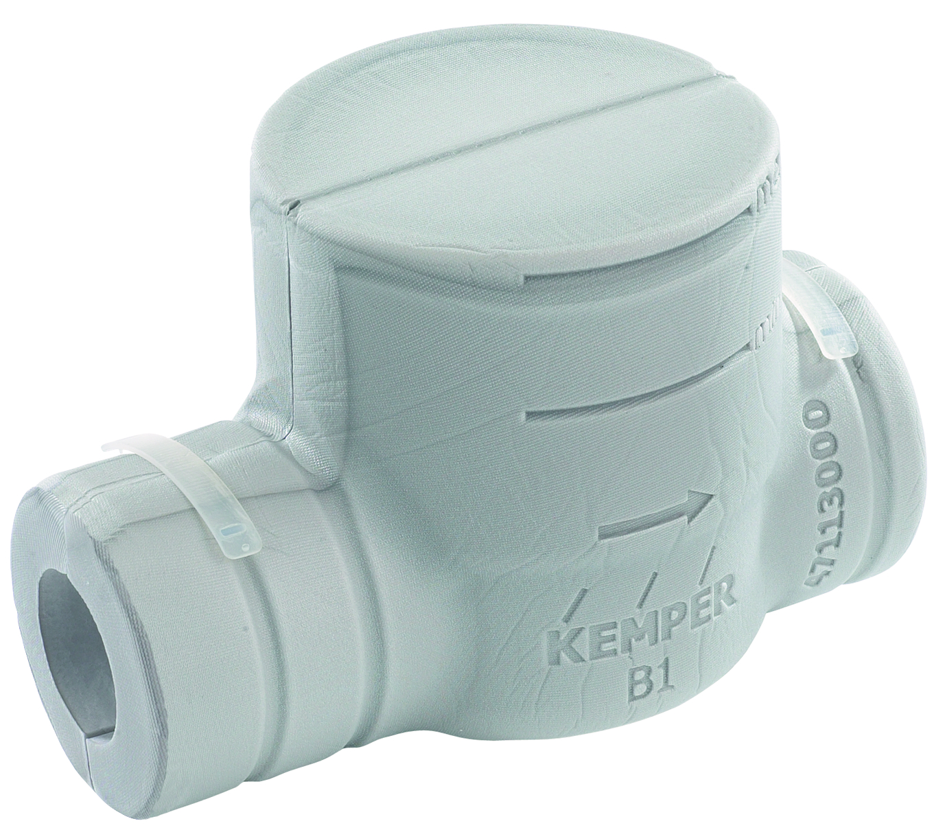 KEMPER Dämmschale für UP-WZ-Gehäuse inkl. Verschlussclipse, DN20
