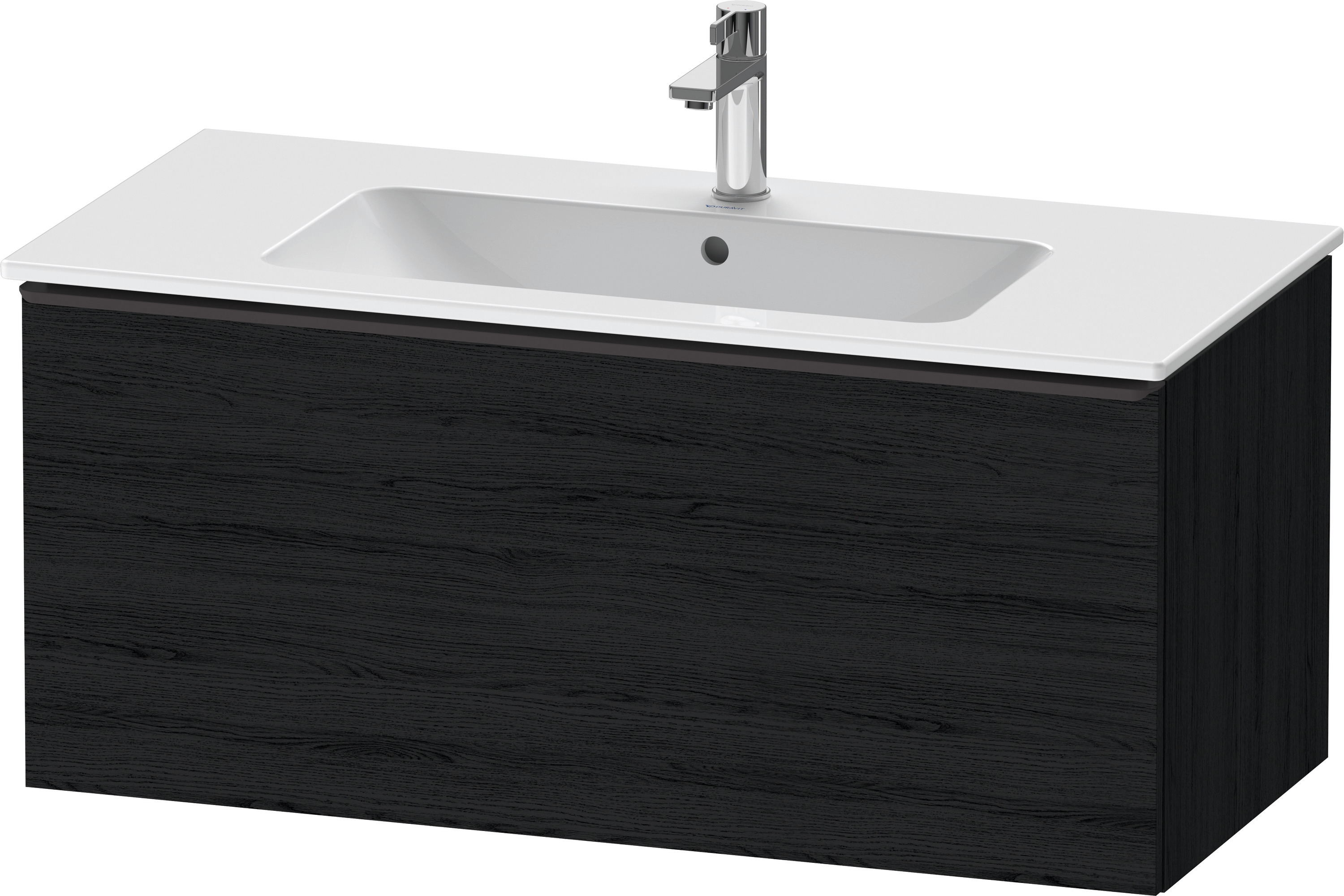 Duravit D-Neo WTU,Wdh,Ausz:1,Gr:Diamant Schw. 1010x462x440mm,Eiche Schwarz Matt,Dekor