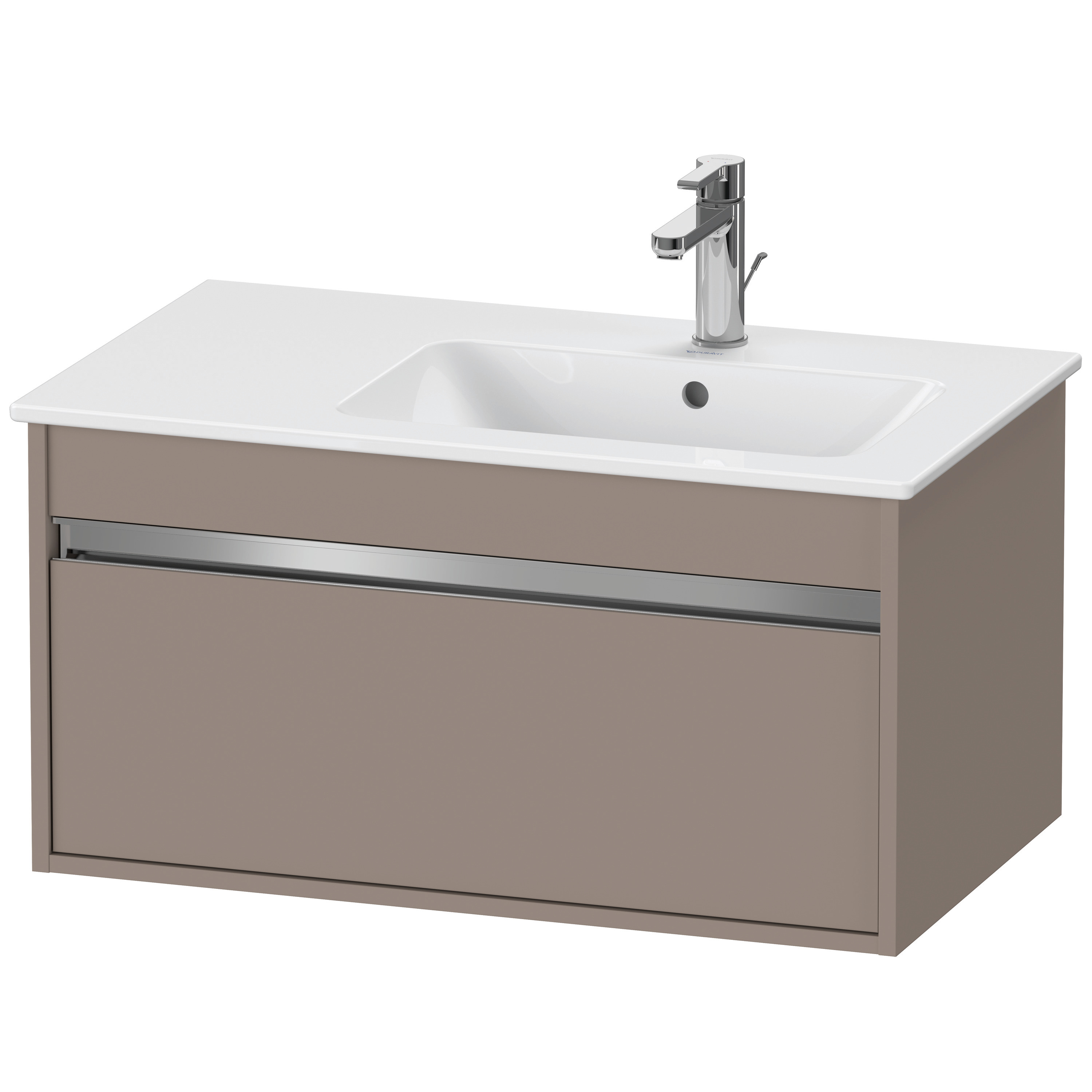 Duravit WTU Ketho f. ME by Starck, 1 Auszug 410x800x475mm, Basalt Matt