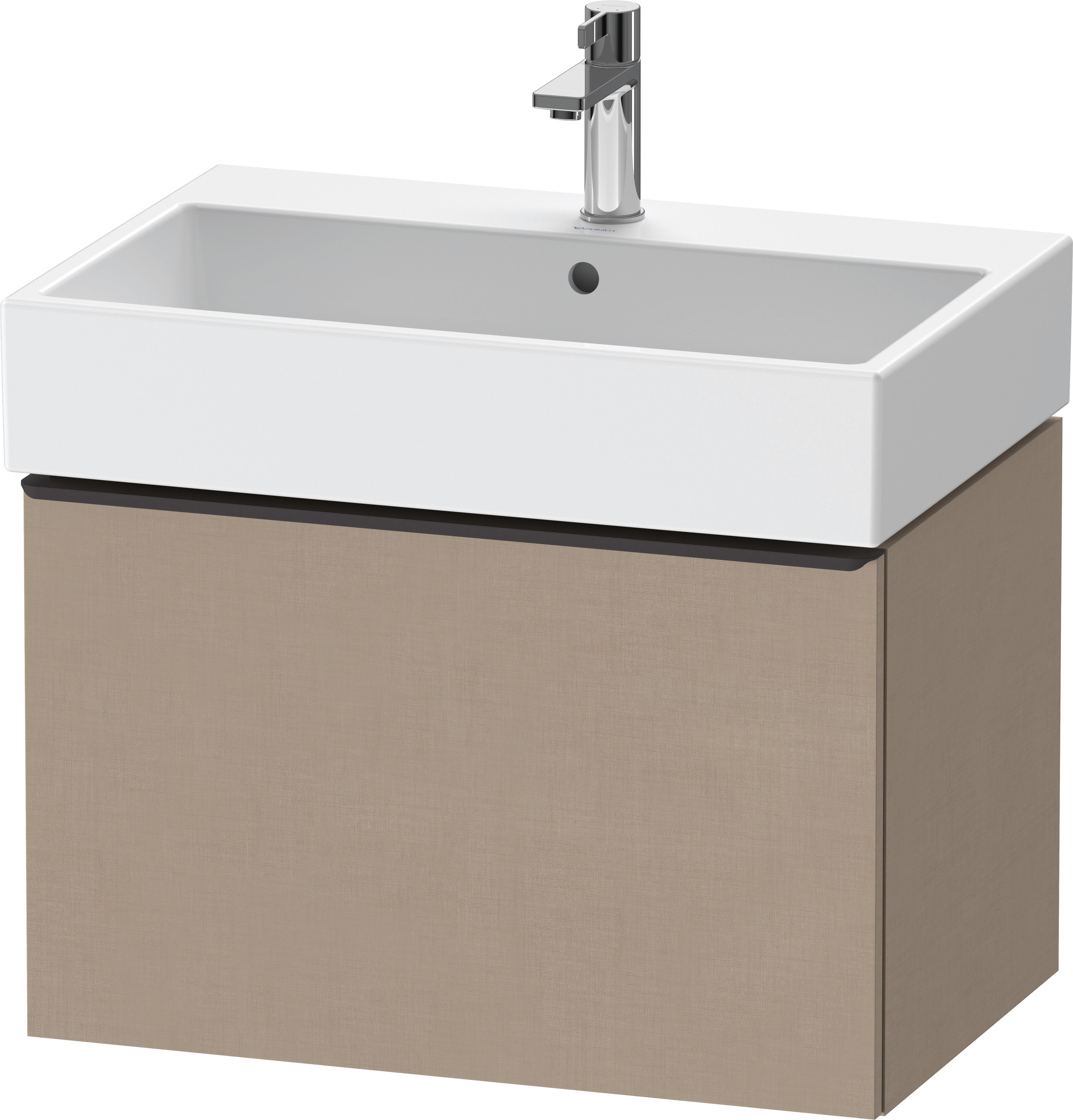 Duravit D-Neo WTU,Wdh,Ausz:1,Gr:Diamant Schw. 684x442x440mm,Leinen Matt, Dekor