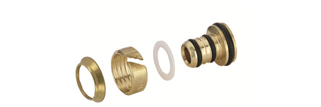 Zehnder Zubehör Klemmring-Set 16x2, für Verbundrohr