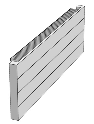 Zehnder HEW Radiapanel Compl. HL56/28-1200 560x63x1200 RAL 9016 AB V014