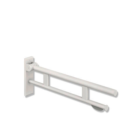 HEWI SK-Griff Duo (B), PRH, L:850, pulverbeschichtet weiß tiefmatt