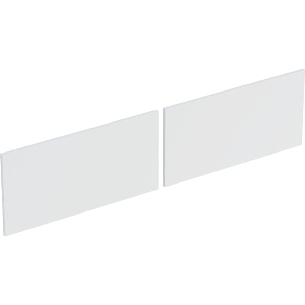 Geberit Set Schubladenfront (2 St.) für Xeno2 US für Breite WT 140 cm, weiß