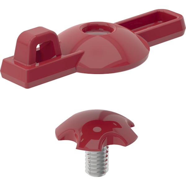 Geberit Abdeckschraube Mischergriff Bambini WT-Armatur Einhebelmischer, rot