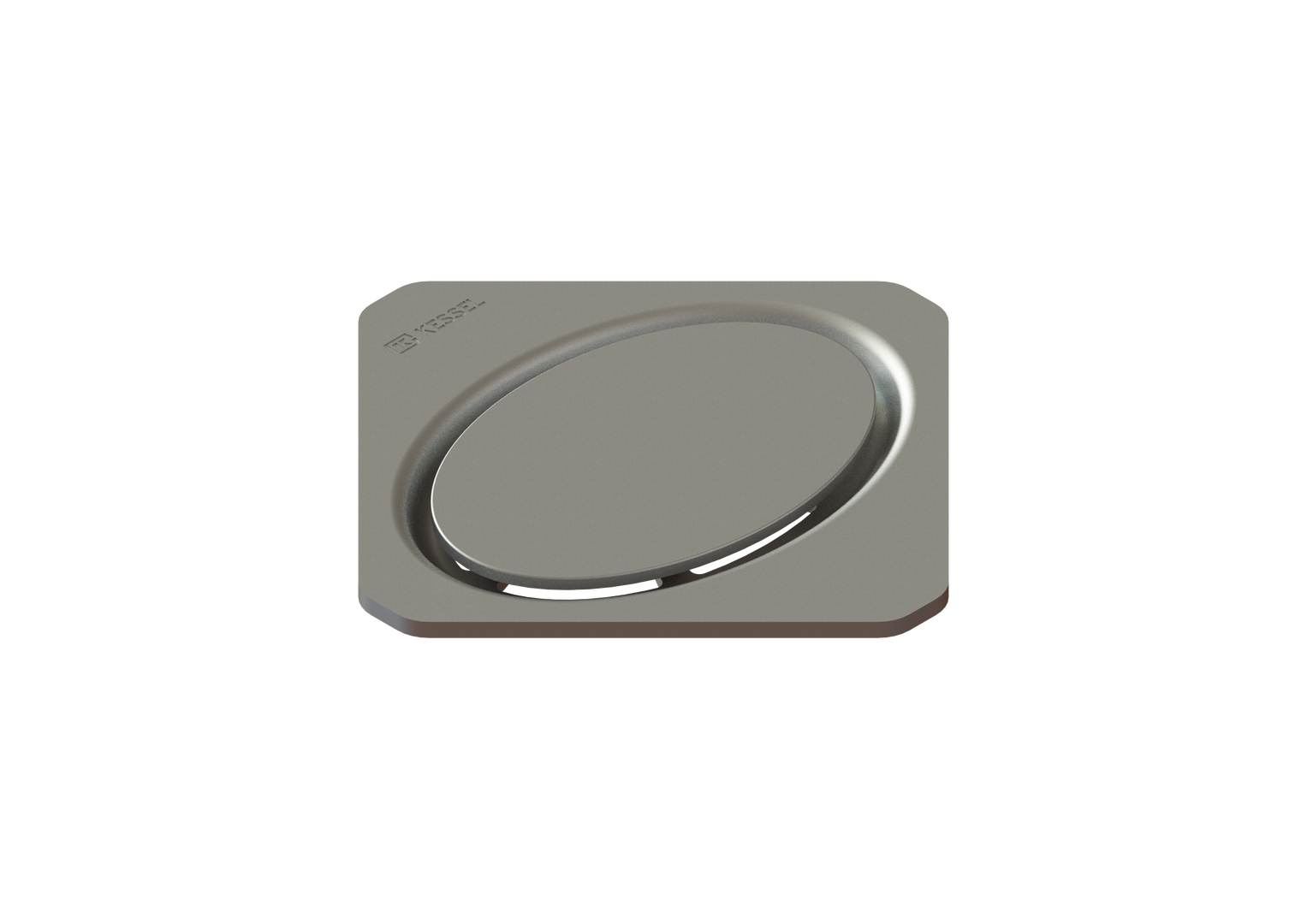 KESSEL-Designrost Oval, Edelstahl