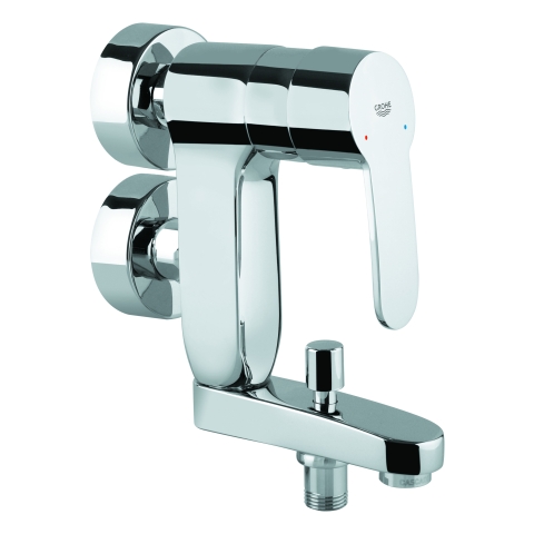 GROHE EH-Wannenbatt. Eurostyle C Vertica 23301 Wandmontage chrom