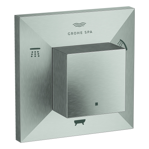 GROHE 5-Wege Umstellung Allure Brilliant 29399 Fertigmontageset supersteel