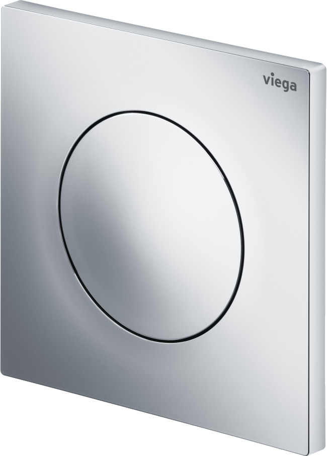 Viega Urinal Ausstellungsplatte VfS 20 8610.29 aus Kunststoff weiß-alpin