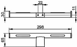 KEUCO Toilettenpapierhalter Plan 14963, doppelt, verchromt