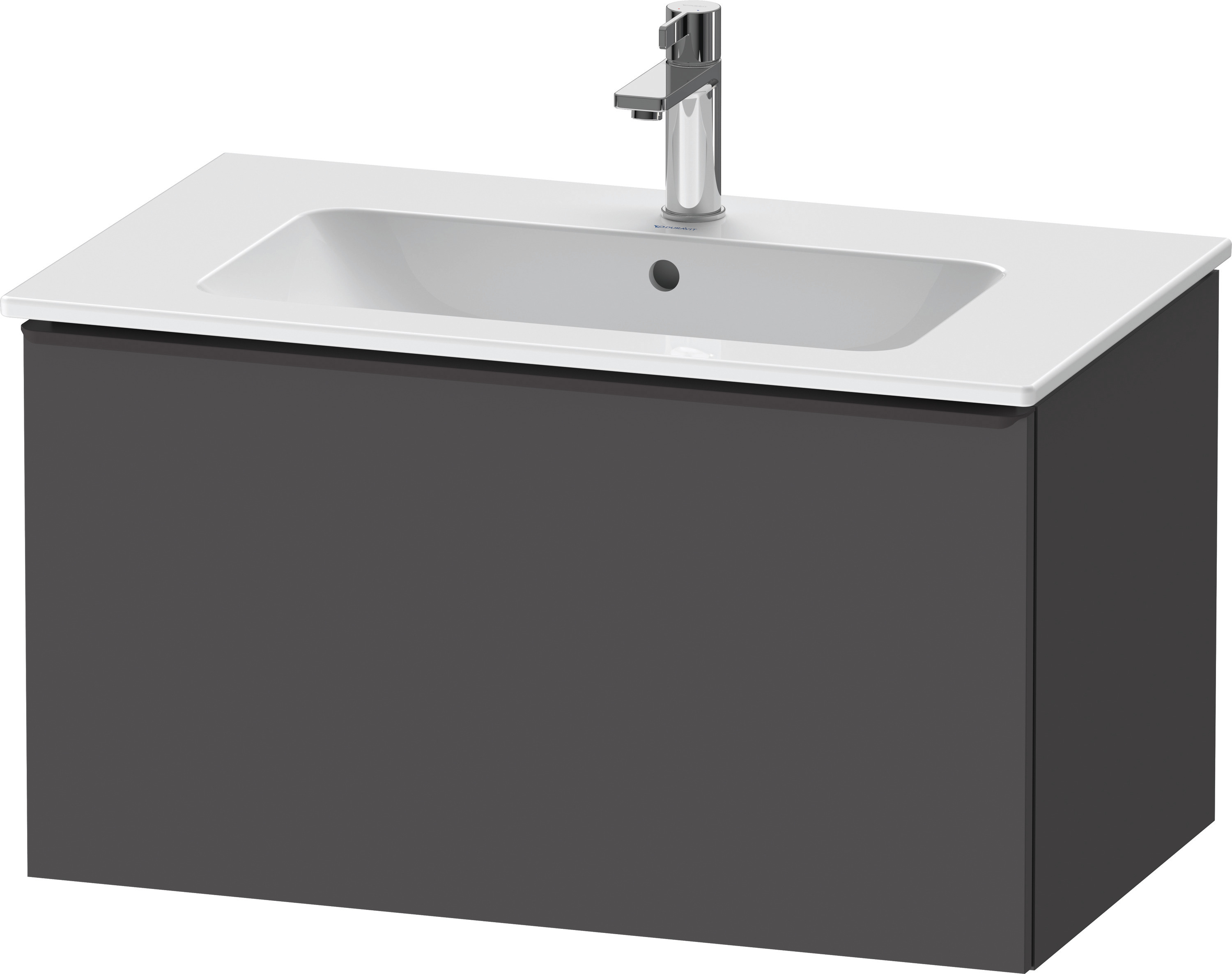 Duravit D-Neo WTU,Wdh,Ausz:1,Gr:Diamant Schw. 810x462x440mm,Graphit Matt, Dekor