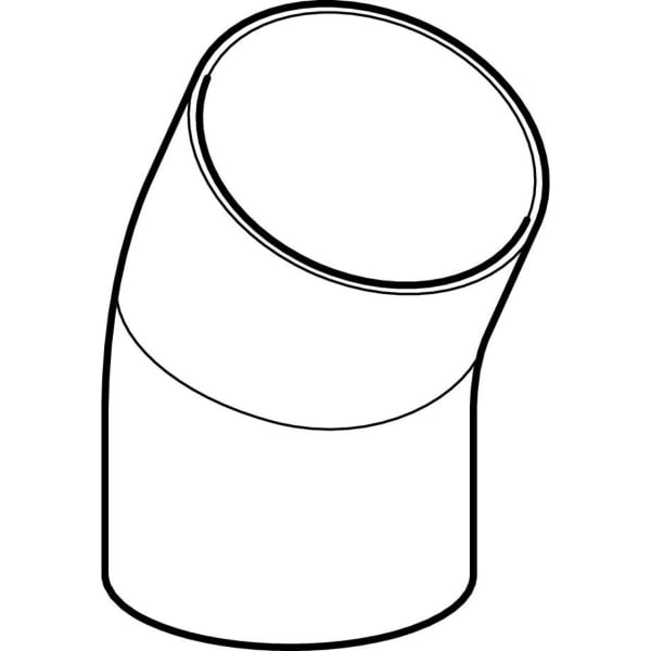 Geberit PE Segmentbogen 30Gr d200