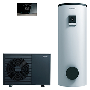 Vaillant Paket 4.3321 aroTHERM plus /8.1 VWL 35/8.1 A 230V mit VIH RW 300/3 BR