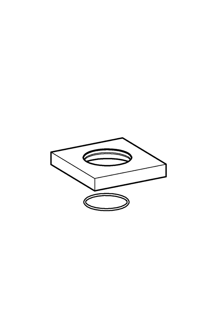 Hansa Ros. HANSA 59914212 75x75 mm chr